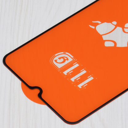 Techsuit skjermbeskyttelsesfilm for Xiaomi Redmi A3x / A3, Herdet glass, Full lim, 111D, Svart