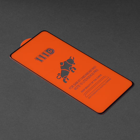 Techsuit skjermbeskyttelsesfilm for Xiaomi Redmi Note 12 4G / Poco X5 / Note 12 5G, Herdet glass, Full lim, 111D, Svart