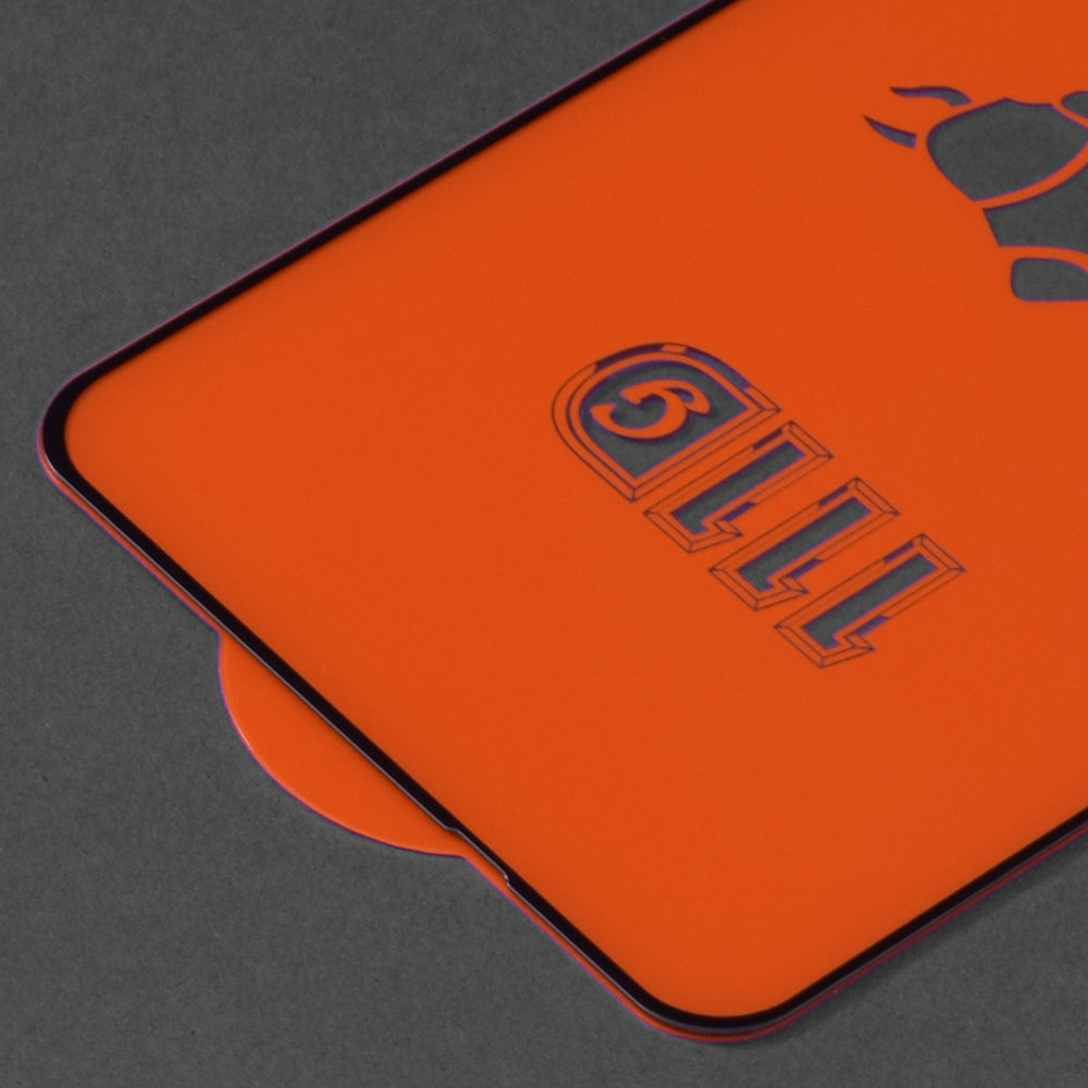 Techsuit skjermbeskyttelsesfilm for Xiaomi Redmi Note 9 / 10X 4G, Herdet glass, Full lim, 111D, Svart