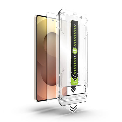 Techsuit TitanGlass CrystalHD skjermbeskyttelsesfilm for Samsung Galaxy S25 S931 / S24 S921, Herdet glass, Full lim