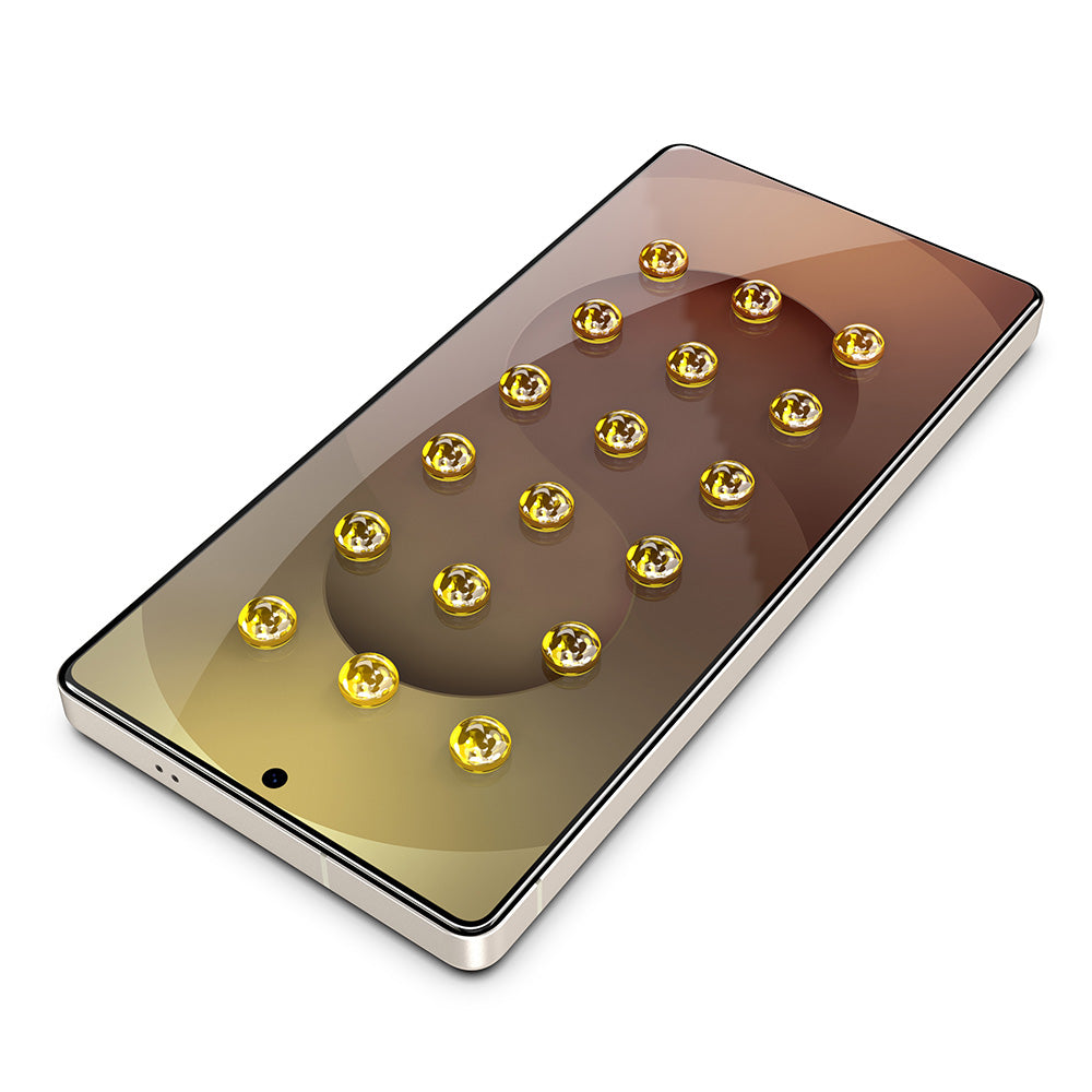 Techsuit TitanGlass CrystalHD skjermbeskyttelsesfilm for Samsung Galaxy S25 S931 / S24 S921, Herdet glass, Full lim