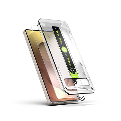 Techsuit TitanGlass CrystalHD skjermbeskyttelsesfilm for Samsung Galaxy S25 Ultra S938, Herdet glass, Full lim