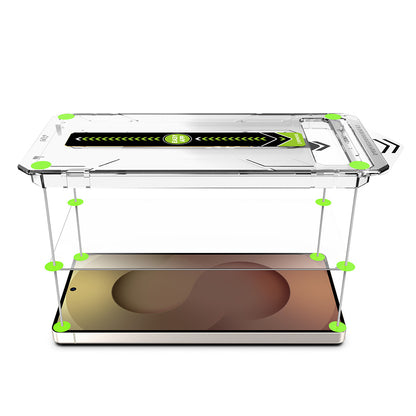 Beskyttelsesfolie Techsuit TitanGlass CrystalHD for Samsung Galaxy S26, Herdet Glass, Full Lim