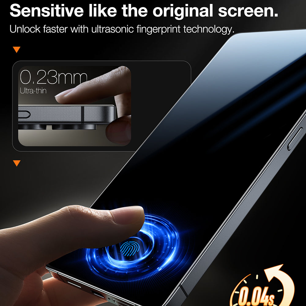 Torras GlassGo Install Master skjermbeskyttelsesfilm for Samsung Galaxy S25 Ultra S938, Herdet glass, Full lim