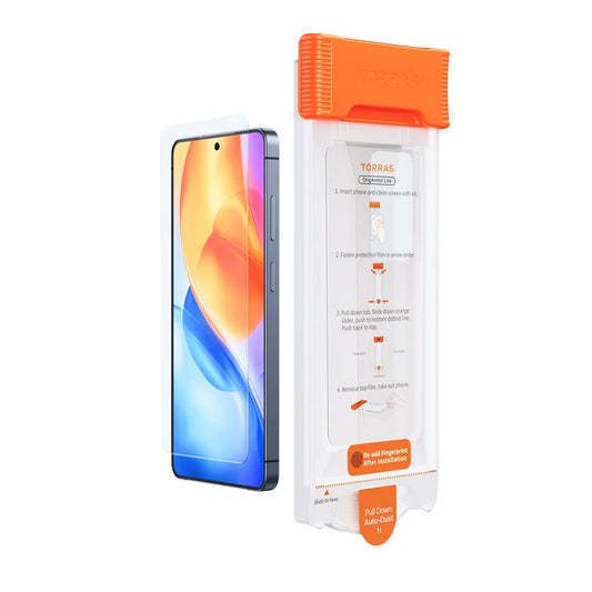 Torras OrigArmor skjermbeskyttelsesfilm for Samsung Galaxy S26 Ultra S948, Herdet glass, Full lim