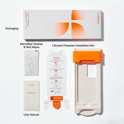 Torras OrigArmor skjermbeskyttelsesfilm for Samsung Galaxy S26 Ultra S948, Herdet glass, Full lim