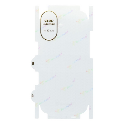 OEM bakbeskyttelsesfilm for Apple iPhone 17, plast
