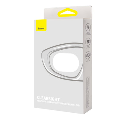 Baseus ClearSight Anti-Regn Speilfolie, 136mm x 96mm, Plast, Sett med 2 stykker C11853200201-00