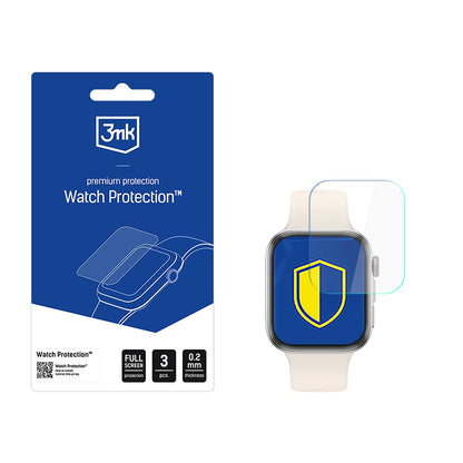 Beskyttelsesfolie 3MK Arc for Huawei Watch Fit 4, Sett med 3 stykker, Plast