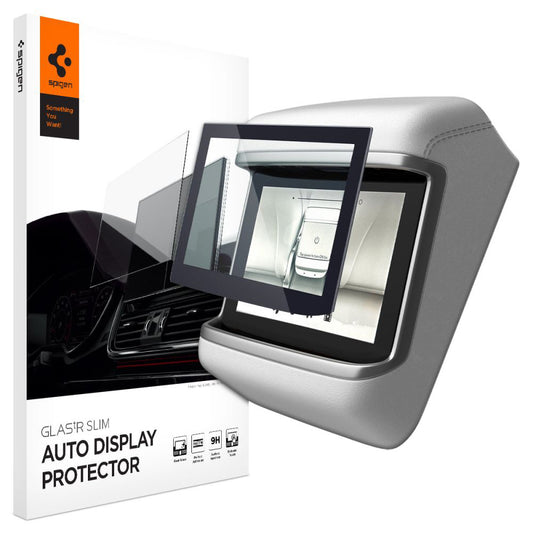 Spigen GlastR Slim Anti-Glare Beskyttelsesfilm for Real Touchscreen Tesla X / S (2022 - 2021), Herdet Glass, Svart