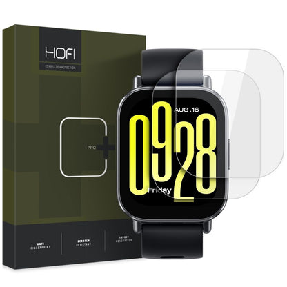 HOFI Glass PRO+ Beskyttelsesfilm for Xiaomi Redmi Watch 5 Active, Sett med 2 stk, Herdet Glass