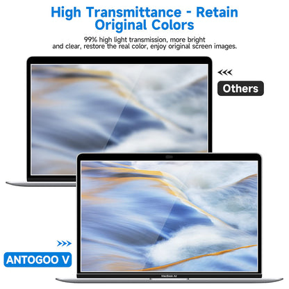 Matt skjermbeskyttelsesfolie Anti Blue Light Techsuit VisionProX for Apple MacBook Pro 13inch (2022) / (2020) / (2019) / (2018) / (2016), Plast