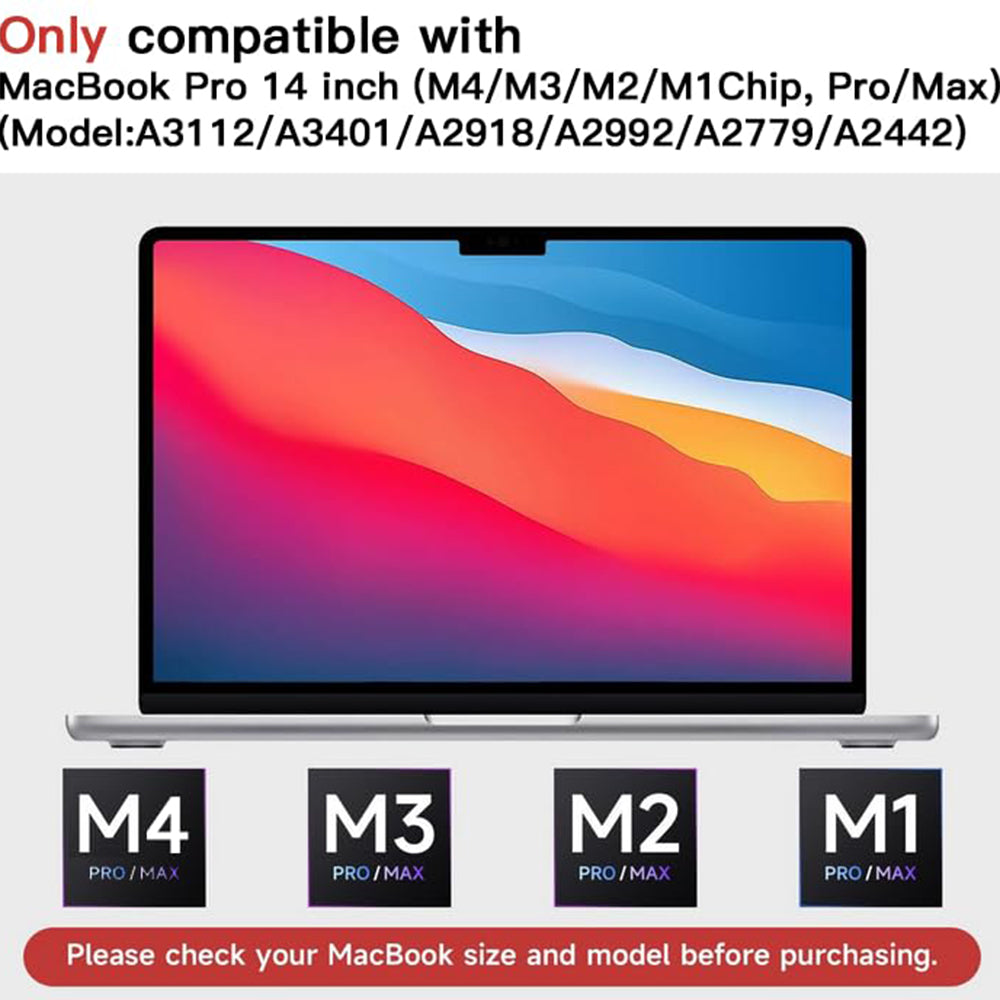 Skjermbeskyttelsesfolie Matte Anti Blue Light Techsuit VisionProX for Apple MacBook Pro 14 tommer (2024), Plast