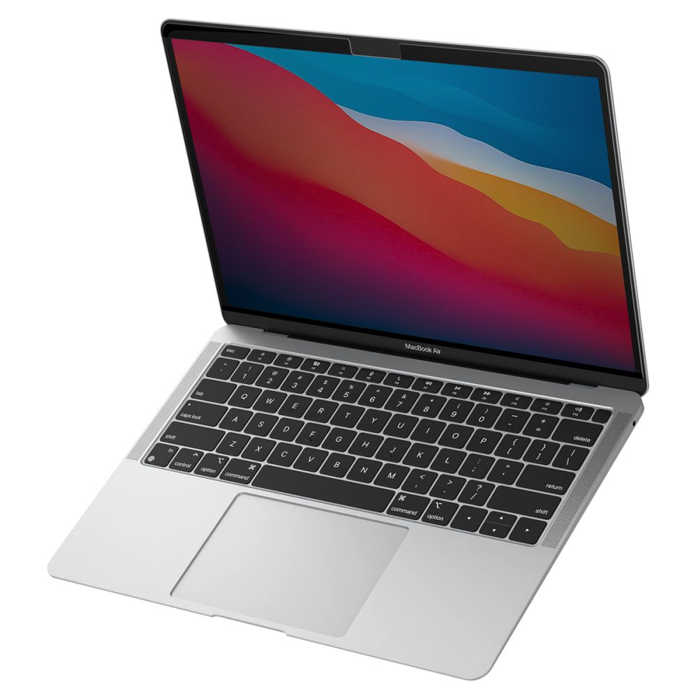 Spigen Safe View Magnetic Privacy Beskyttelsesfilm for Apple MacBook Air M3 13inch (2024) / (2022), Plast AFL06253