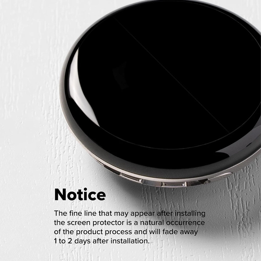 Ringke Dual Easy Pro beskyttelsesfilm for Google Pixel Watch 4 45mm, sett med 2 stykker, plast