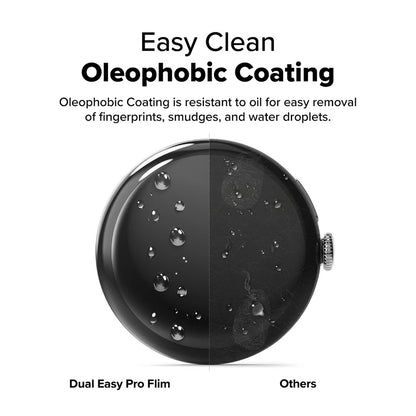Ringke Dual Easy Pro beskyttelsesfilm for Google Pixel Watch 4 45mm, sett med 2 stykker, plast