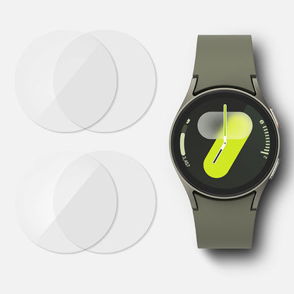 Ringke R4 Beskyttelsesfilm for Samsung Galaxy Watch7 40mm, Sett med 4 stk, Herdet Glass