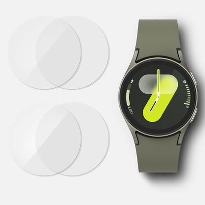 Ringke R6 Beskyttelsesfilm for Samsung Galaxy Watch7 44mm, Sett med 4 stk, Herdet Glass