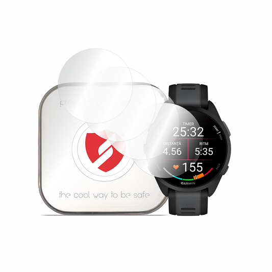 Smart Protection Premium Classic beskyttelsesfilm for Garmin Forerunner 165, sett med 4 stk, plast