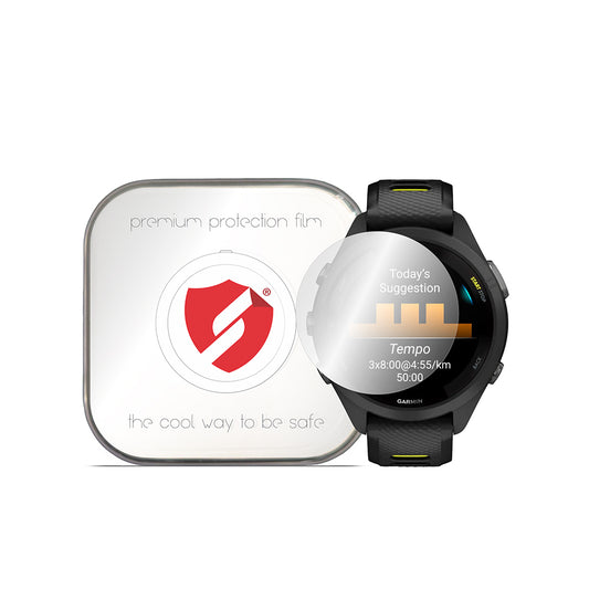 Smart Protection Premium Classic beskyttelsesfilm for Garmin Forerunner 265S, sett med 4 stk, plast