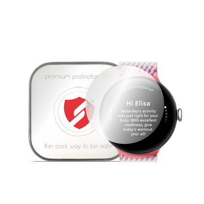 Smart Protection Premium Classic beskyttelsesfilm for Google Pixel Watch 4 41mm, sett med 4 stykker, plast