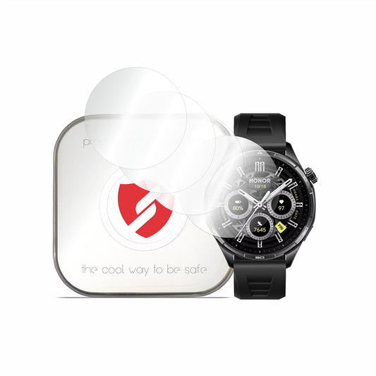 Smart Protection Premium Classic beskyttelsesfilm for Honor Watch 6, plast, sett med 4 stk