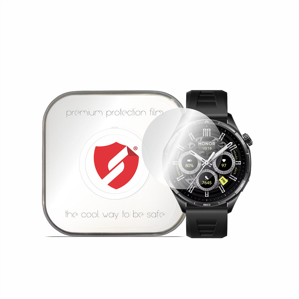 Smart Protection Premium Classic beskyttelsesfilm for Honor Watch 6, plast, sett med 4 stk