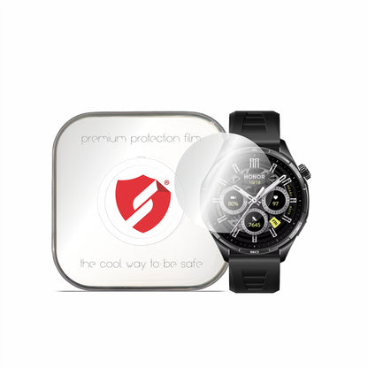 Smart Protection Premium Classic beskyttelsesfilm for Honor Watch 6, plast, sett med 4 stk