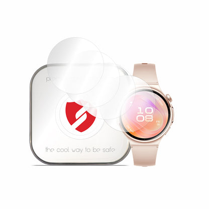 Smart Protection Premium Classic beskyttelsesfilm for Huawei Watch 6 42 mm, plast, sett med 4 stk.