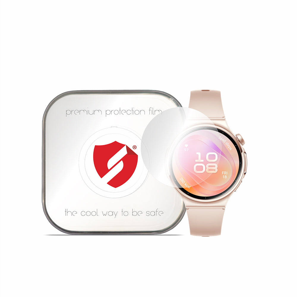 Smart Protection Premium Classic beskyttelsesfilm for Huawei Watch 6 42 mm, plast, sett med 4 stk.