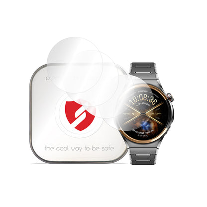 Smart Protection Premium Classic beskyttelsesfilm for Huawei Watch 6 Pro 46 mm, plast, sett med 4 stk.