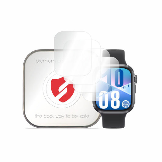 Smart Protection Premium Classic beskyttelsesfilm for Huawei Watch Fit 4, sett med 4 stk, plast