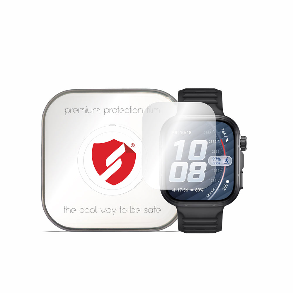 Smart Protection Premium Classic beskyttelsesfilm for Huawei Watch Fit 5 Pro, plast, sett med 4 stk.
