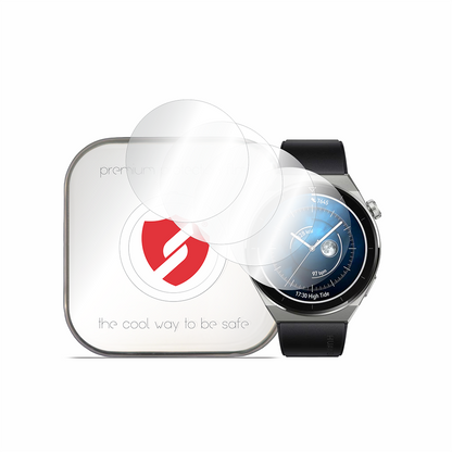 Smart Protection Premium Classic beskyttelsesfilm for Huawei Watch GT 3 Pro 46mm, sett med 4 stk, plast