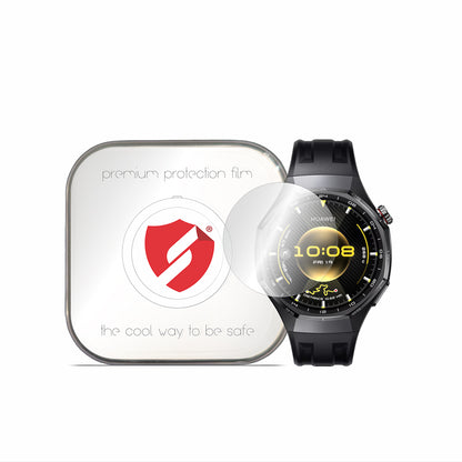 Smart Protection Premium Classic beskyttelsesfilm for Huawei Watch GT 6 Pro, sett med 4 stykker, plast