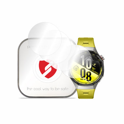 Smart Protection Premium Classic beskyttelsesfilm for Huawei Watch GT 7 Pro, plast, sett med 4 stk.