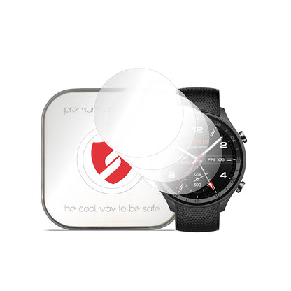 Smart Protection Premium Classic beskyttelsesfilm for OnePlus Watch 2R, sett med 4 stk, plast