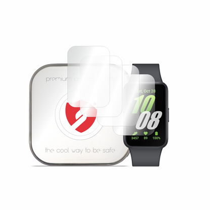 Smart Protection Premium Classic beskyttelsesfilm for Samsung Galaxy Fit3 R39M, sett med 4 stk, plast