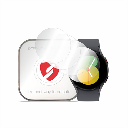 Smart Protection Premium Classic beskyttelsesfilm for Samsung Galaxy Watch5 44mm, sett med 4 stk, plast