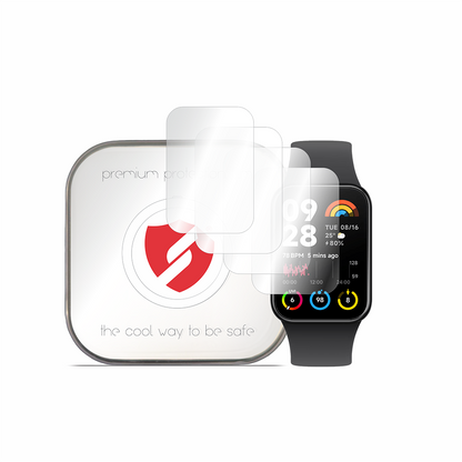 Smart Protection Premium Classic Beskyttelsesfilm for Xiaomi Smart Band 8 Pro, Sett med 4 stk, Plast