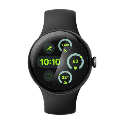 Beskyttelsesfilm Spigen Elite Shield EZ FIT for Google Pixel Watch 45mm Series, Sett med 2 stk, Herdet glass, Transparent AFL08525