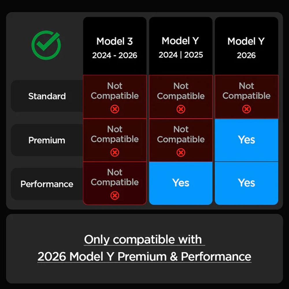 Spigen GlastR EZ FIT Beskyttelsesfilm for Tesla Y 2026 Premium / Performance Navigasjon, Herdet Glass AGL10820