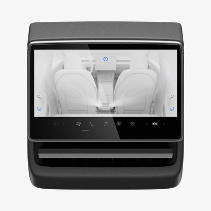 Spigen GlastR Slim Anti-Glare Beskyttelsesfilm for Navigasjon Tesla Y (2026 / 2025) / 3 (2026 / 2025 / 2024), Herdet Glass AGL07586