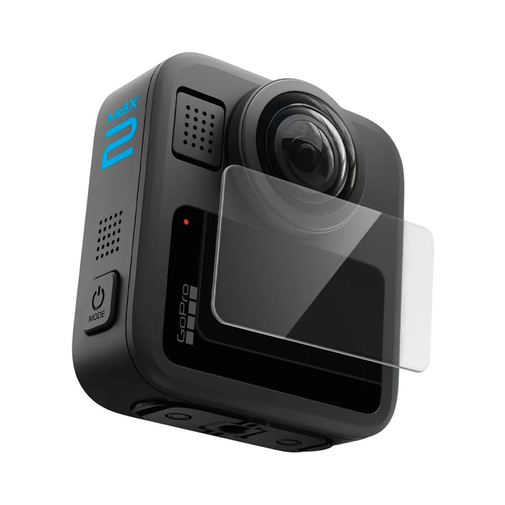 Skjermbeskyttelsesfolie Spigen GlastR Slim for GoPro Max 2, Sett med 2 stykker, Herdet glass AGL11230