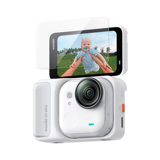 Skjermbeskytter Spigen GlastR Slim for Insta360 Go Ultra, Herdet Glass, Sett med 2 stykker AGL11171