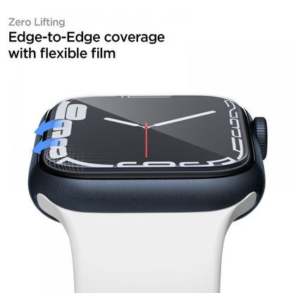 Spigen Neo Flex beskyttelsesfilm for Apple Watch 45mm / 44mm / 42mm Series, Sett med 3 stykker, Plast AFL04049