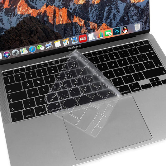 Techsuit PureTypeX tastaturbeskyttelse for Apple Macbook Air 13 (2020), gjennomsiktig