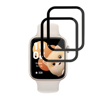 Foliebeskyttelse Techsuit Nano Flex for Honor Watch 5, Sett med 2 stykker, Plast, Svart