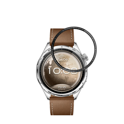 Techsuit Nano Flex Beskyttelsesfilm for Honor Watch 6, Plast, Sett med 2 stk, Svart