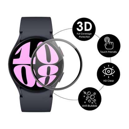 Techsuit Nano Flex Beskyttelsesfilm for Honor Watch 6, Plast, Sett med 2 stk, Svart